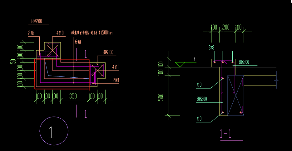 窗边构造柱 画圈的地方 要怎么设置啊?设置成什么构件啊?