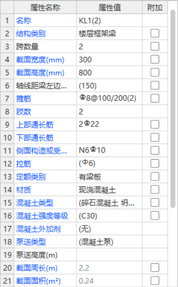 截面宽度