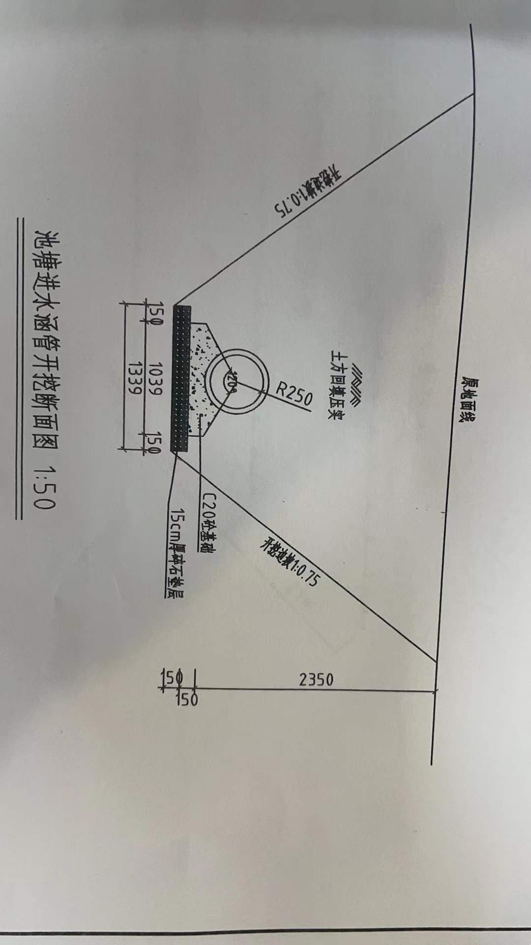 放坡系数