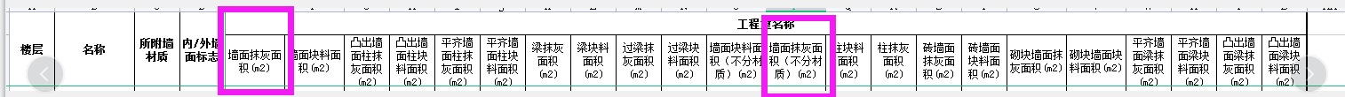 装修工程量