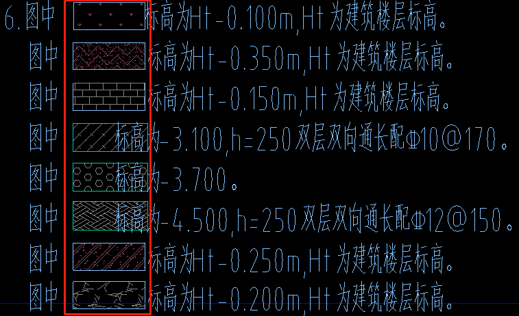 板标高