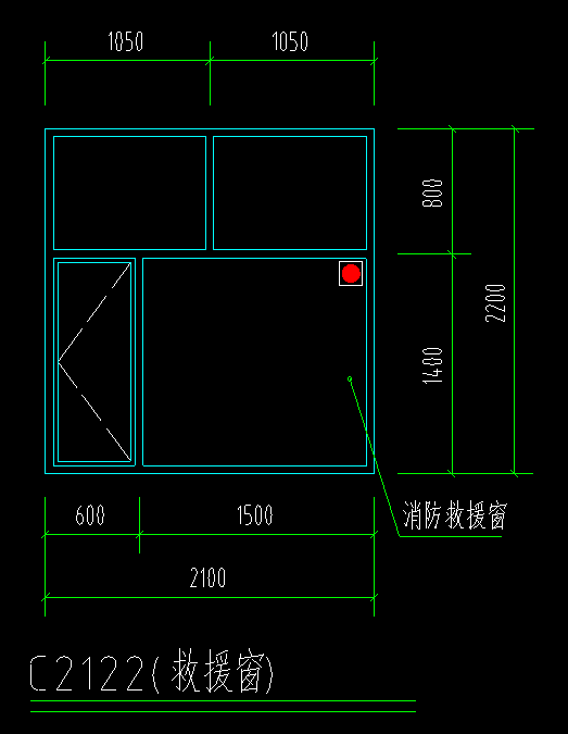 窗户图例图片