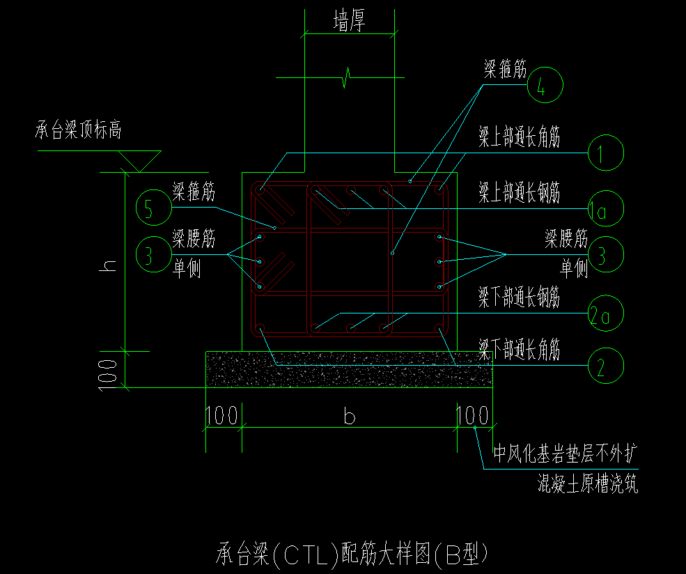 承台梁