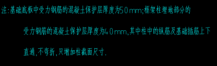 柱插筋