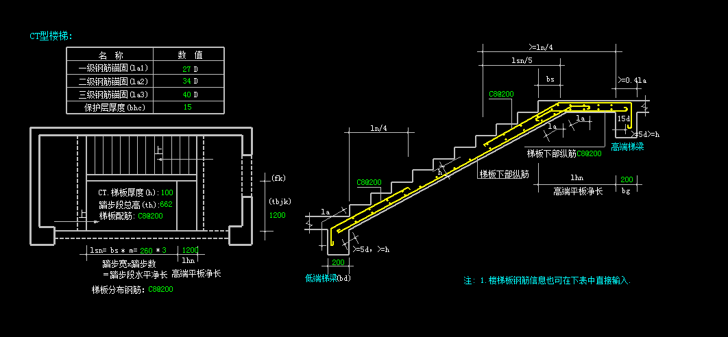 双层双向板配筋图图片