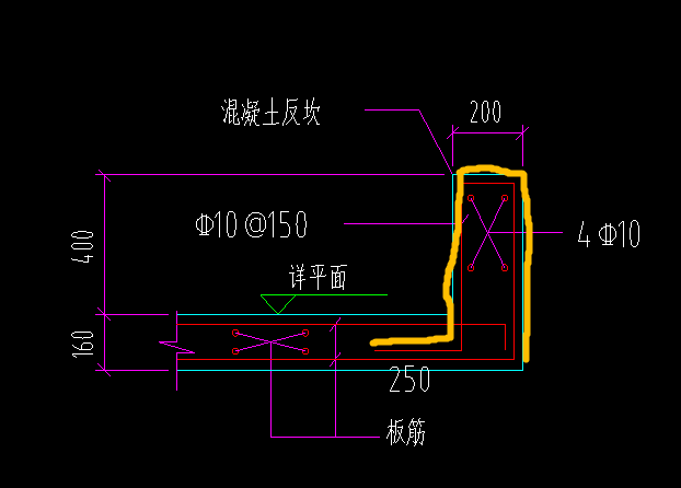 纵筋长度