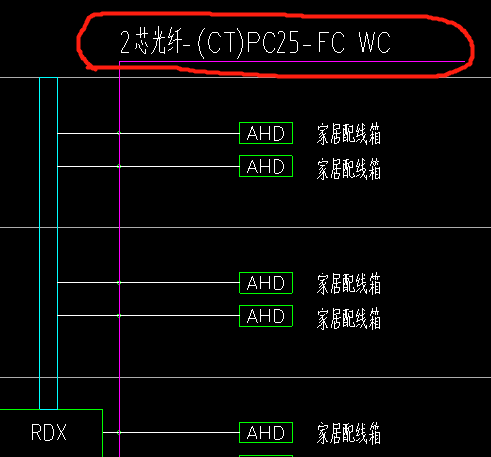 弱電預留算量問題:圖紙標註進弱電箱是幾根25的管啊-答疑解惑-廣聯達