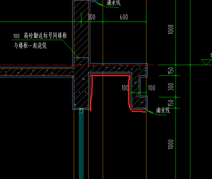 垂直投影面积计算