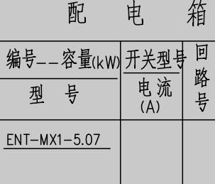 配电箱
