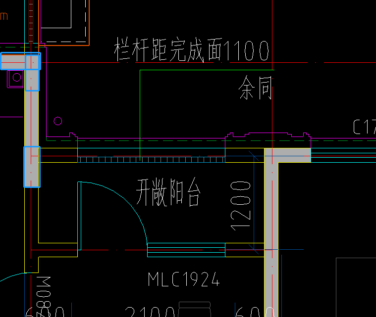 开敞阳台