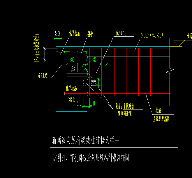 横梁植筋结构图片图片