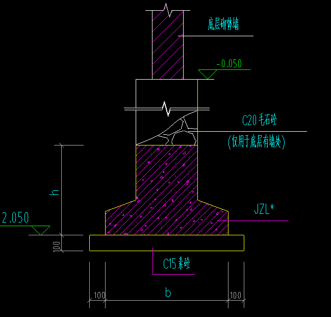 这种基础梁加腋是怎么画求图解