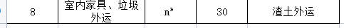 套清单