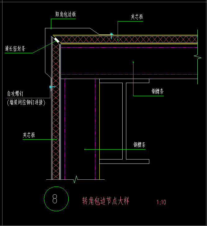 钢结构包边图集图片