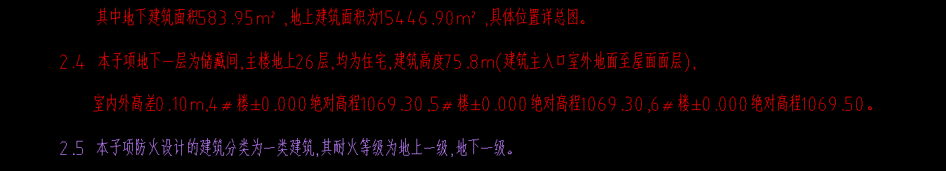 建筑平面图