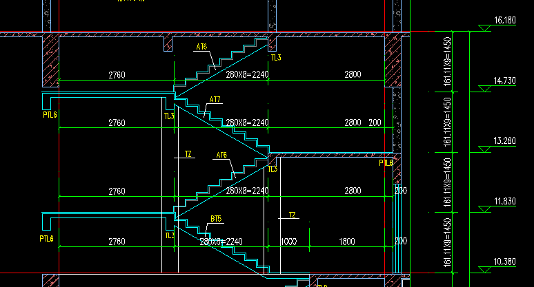 各位老师好gtj2021怎样用参数化楼梯绘制四跑楼梯
