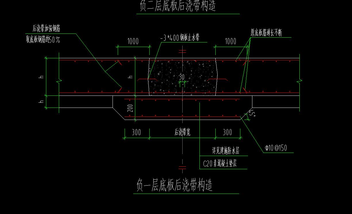 后浇带