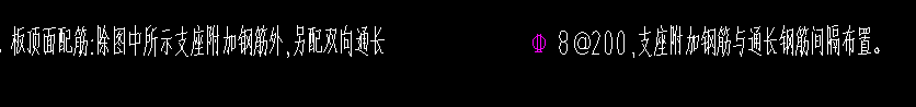 受力筋布置