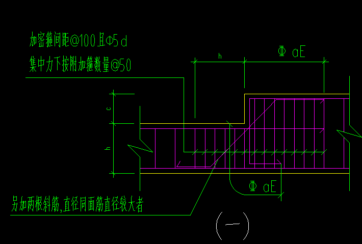 变截面梁钢筋构造图集图片