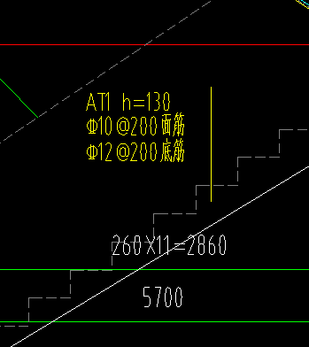 梯板分布筋