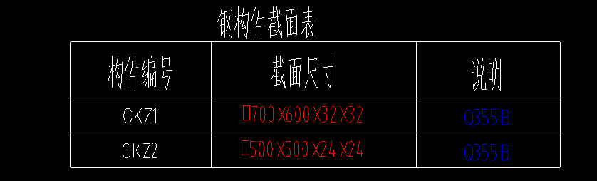 钢框柱