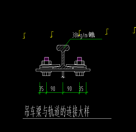 吊车梁钢轨怎么设置