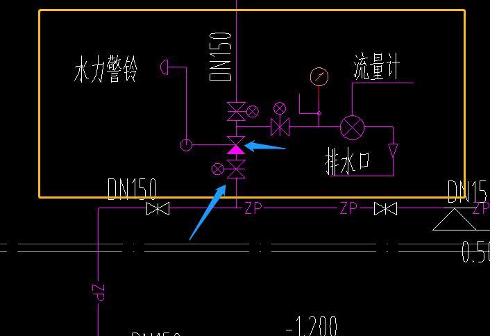 溼式報警閥組圖例問題