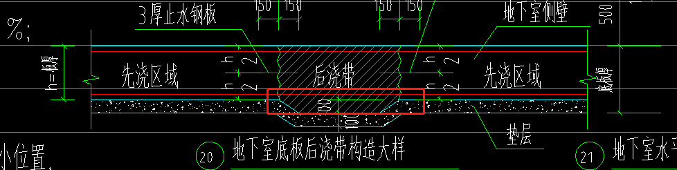 后浇带