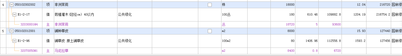 清单工程