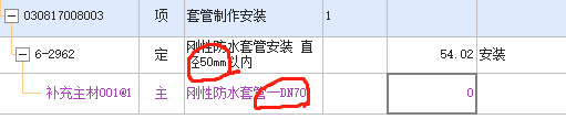 子目