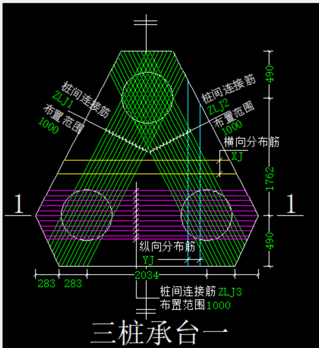 三桩承台