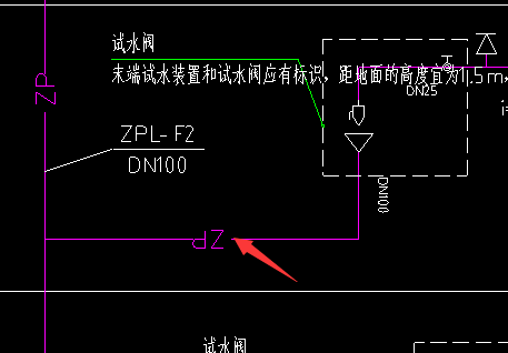 消防噴淋末端試水管