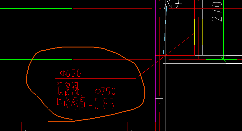 预留洞