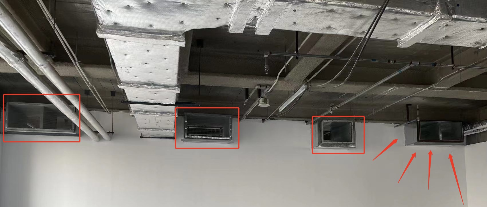 请问这种风管的面积是怎么算的风管的长度是一样的不到一米