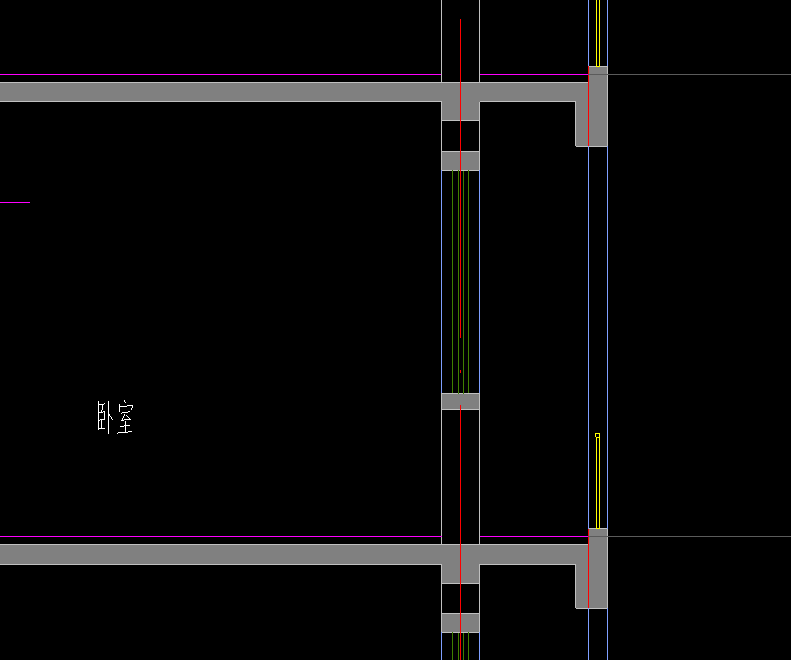 如图,冷热桥部位保温计算,应该算哪里的面积?请指明,感谢.