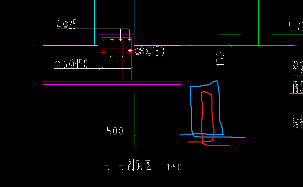 钢筋布置