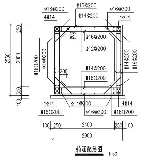 水平纵向钢筋示意图图片