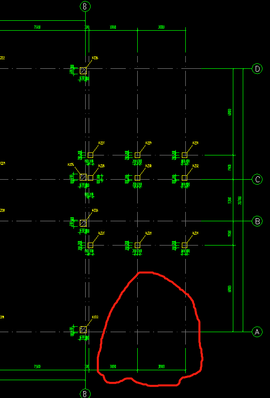 这个轴线是怎么画的
