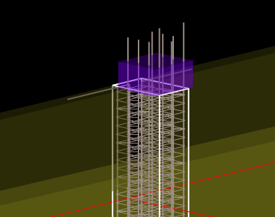 钢结构独立基础柱,到正负零封顶了,柱钢筋出现这种情况怎么处理?-服务