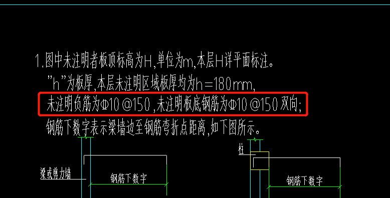 负筋