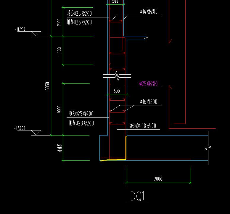 直筋