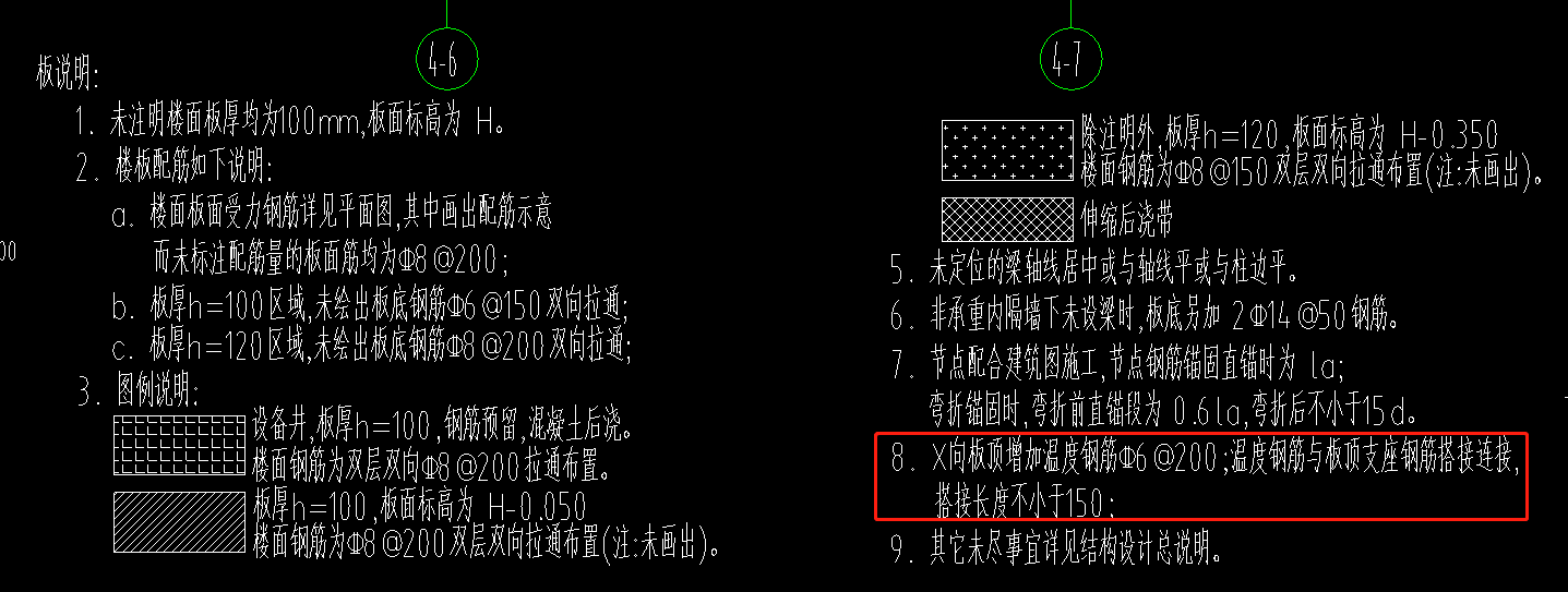 支座负筋