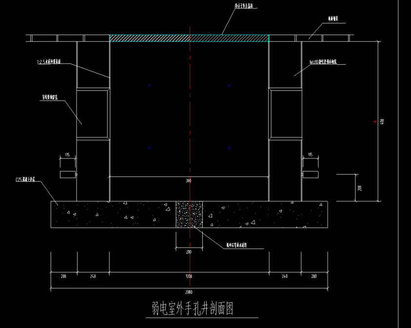 弱电手孔井问题?