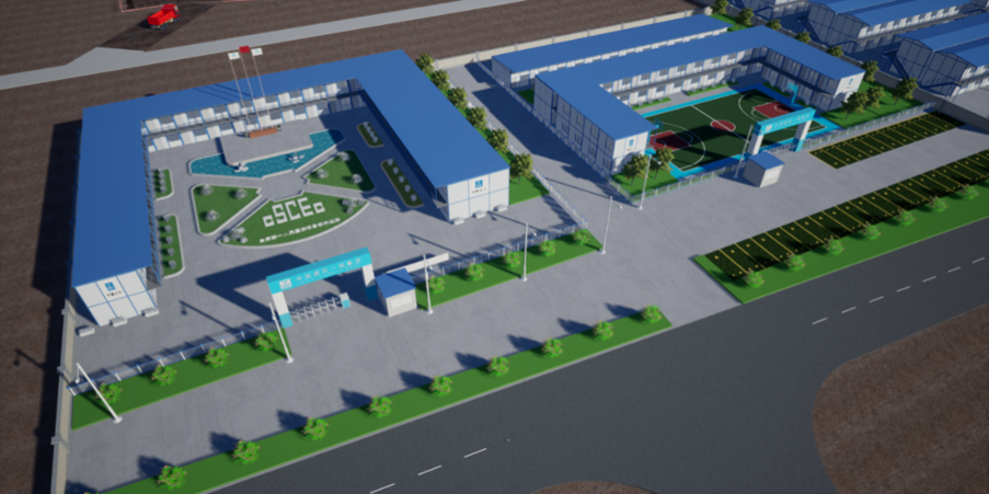 项目临建效果图▍5.