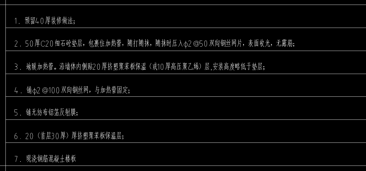 地面做法