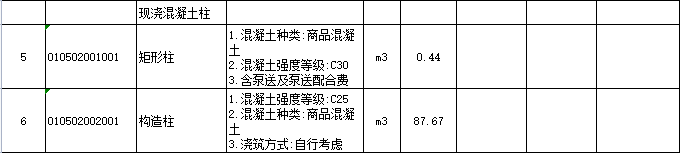 矩形柱