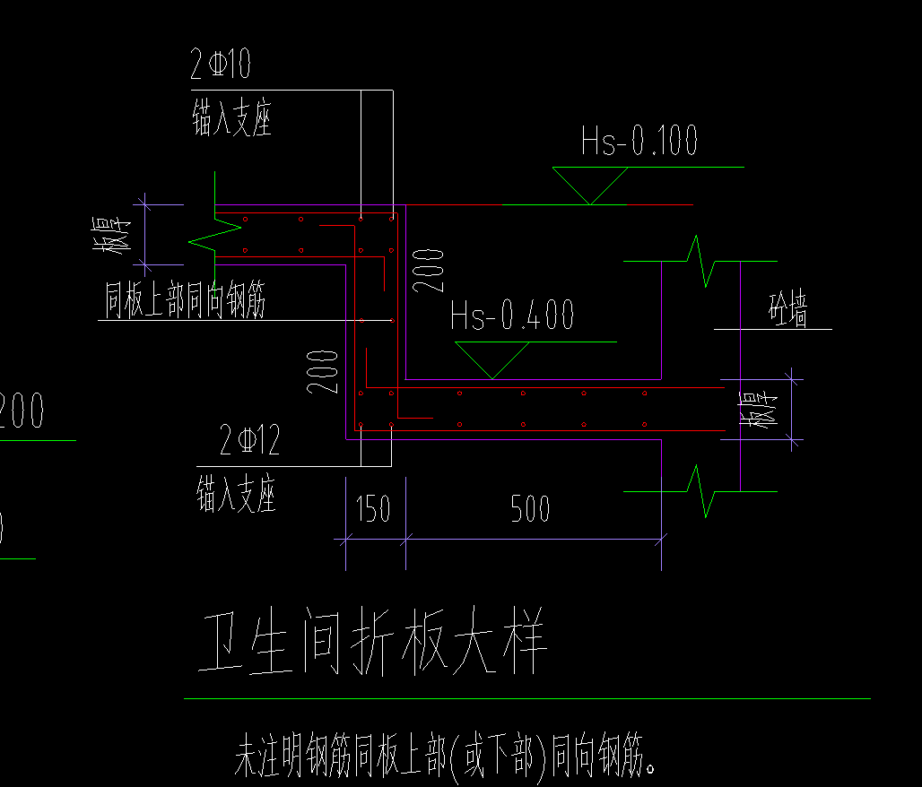 局部升降板详图图片