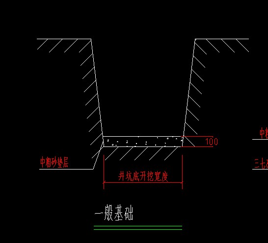 沟槽土方开挖