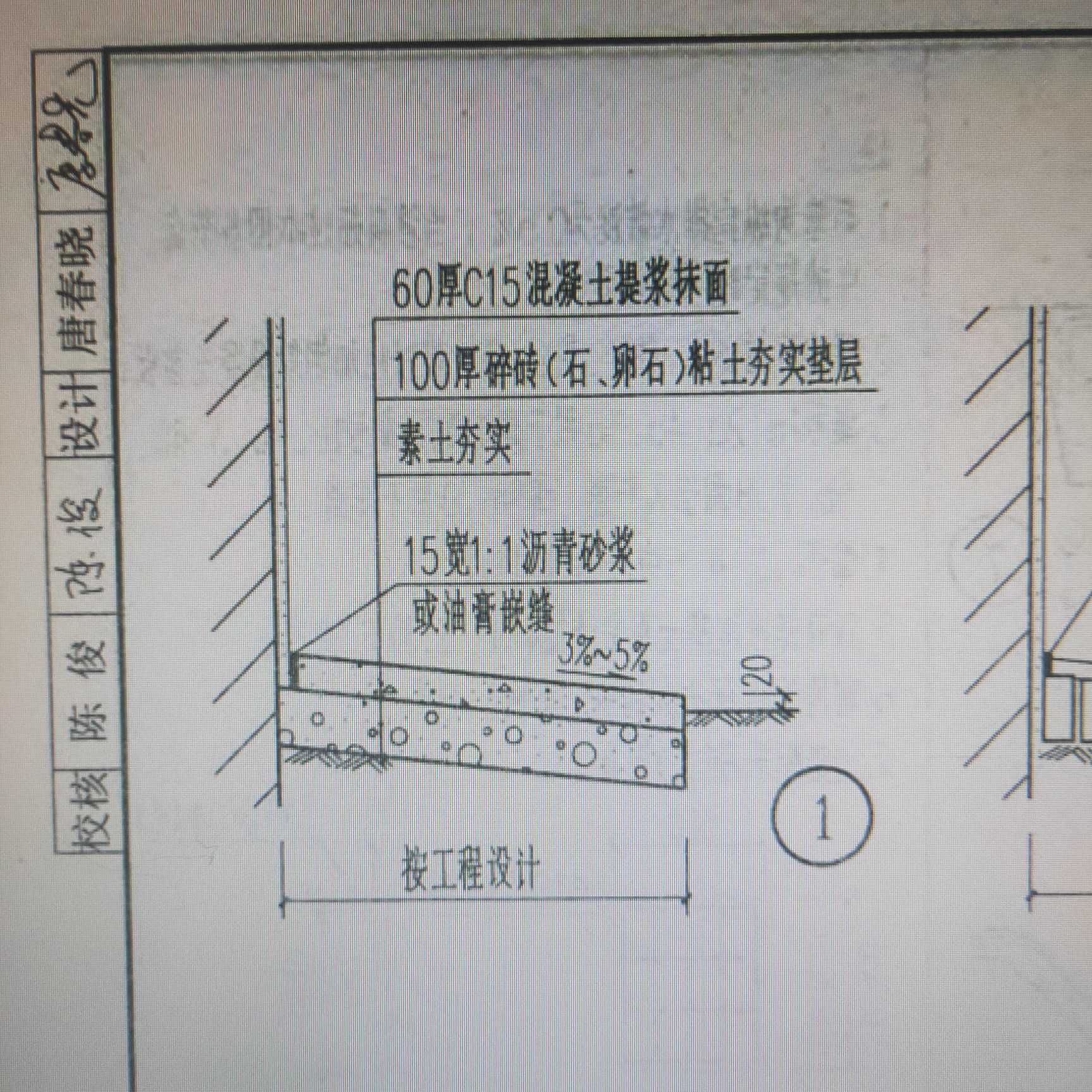 这个散水的厚是不是100