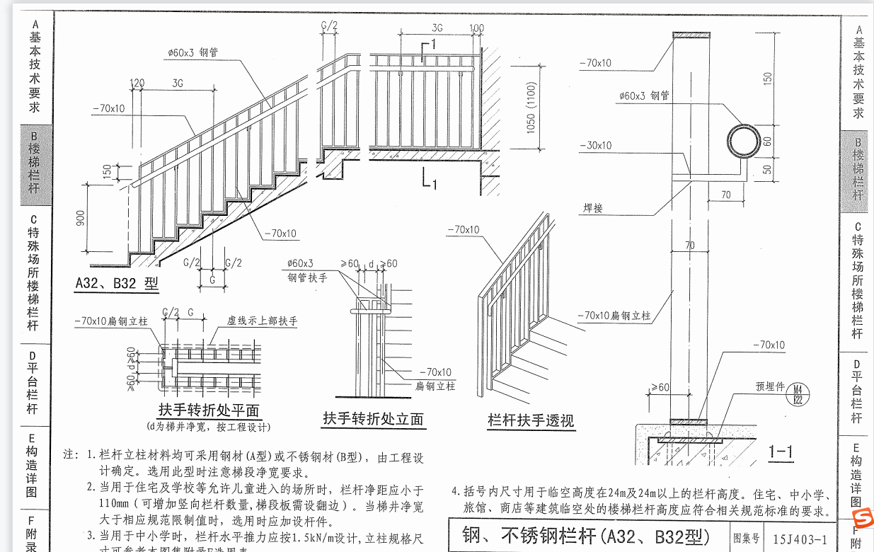 钢栏杆